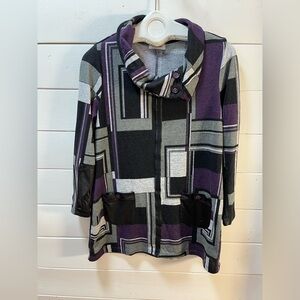 LE GRENIER – Geometric Tunic Top size L